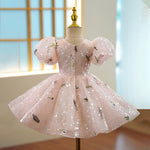 New Floral Princess Dress For Flower Girls Hostpresenter And Piano Performance Outfit - Cindi Book