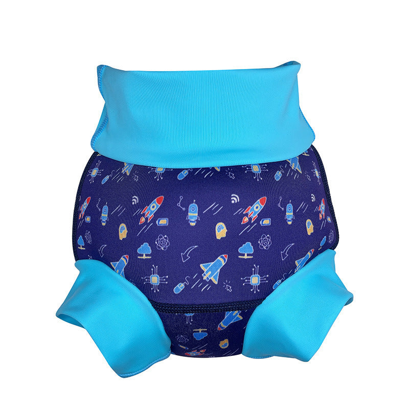 Baby Swimming Trunks Baby Waterproof Leakproof Warm Breathable - Cindi Book