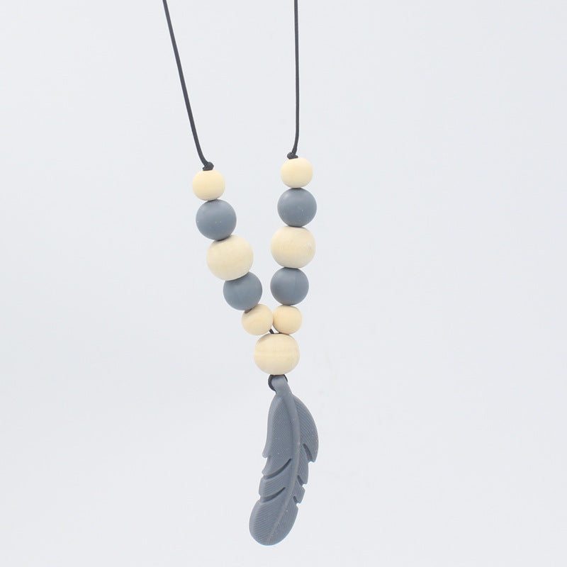 Baby Soothing Teether Protects Safety Baby Teether Necklace - Cindi Book