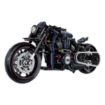 Building Blocks Motorcycle Toy Model Table Ornaments - Cindi Book