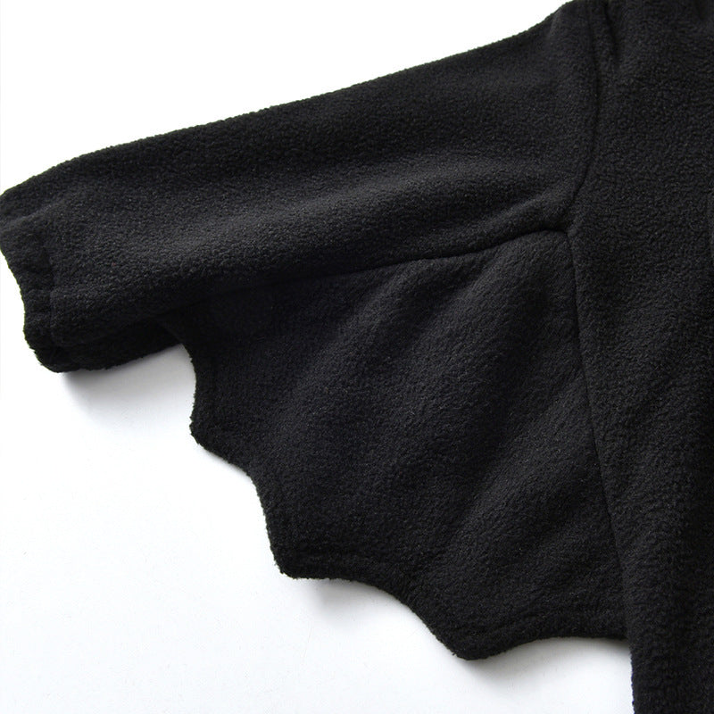 Baby Onesies Baby Halloween Bat Hooded Onesies Little Devil Shaped Onesies - Cindi Book