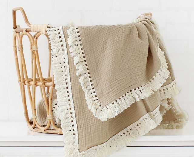 Baby Blanket Ver Ruffle Newborn - Cindi Book