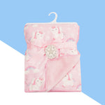 Babies' Woolen Blanket Baby Double Layer Super Soft Plush Blanket - Cindi Book