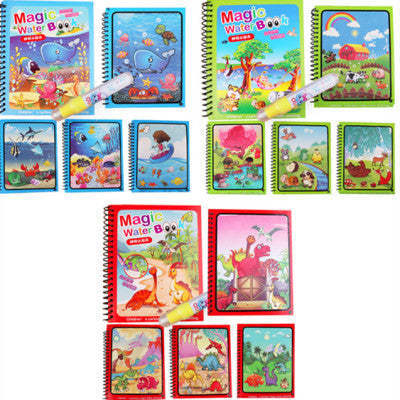 Children's Magical Water Painting Book Repeated Graffiti Book - Cindi Book