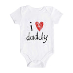 English Letter Printed Cotton Baby Romper - Cindi Book