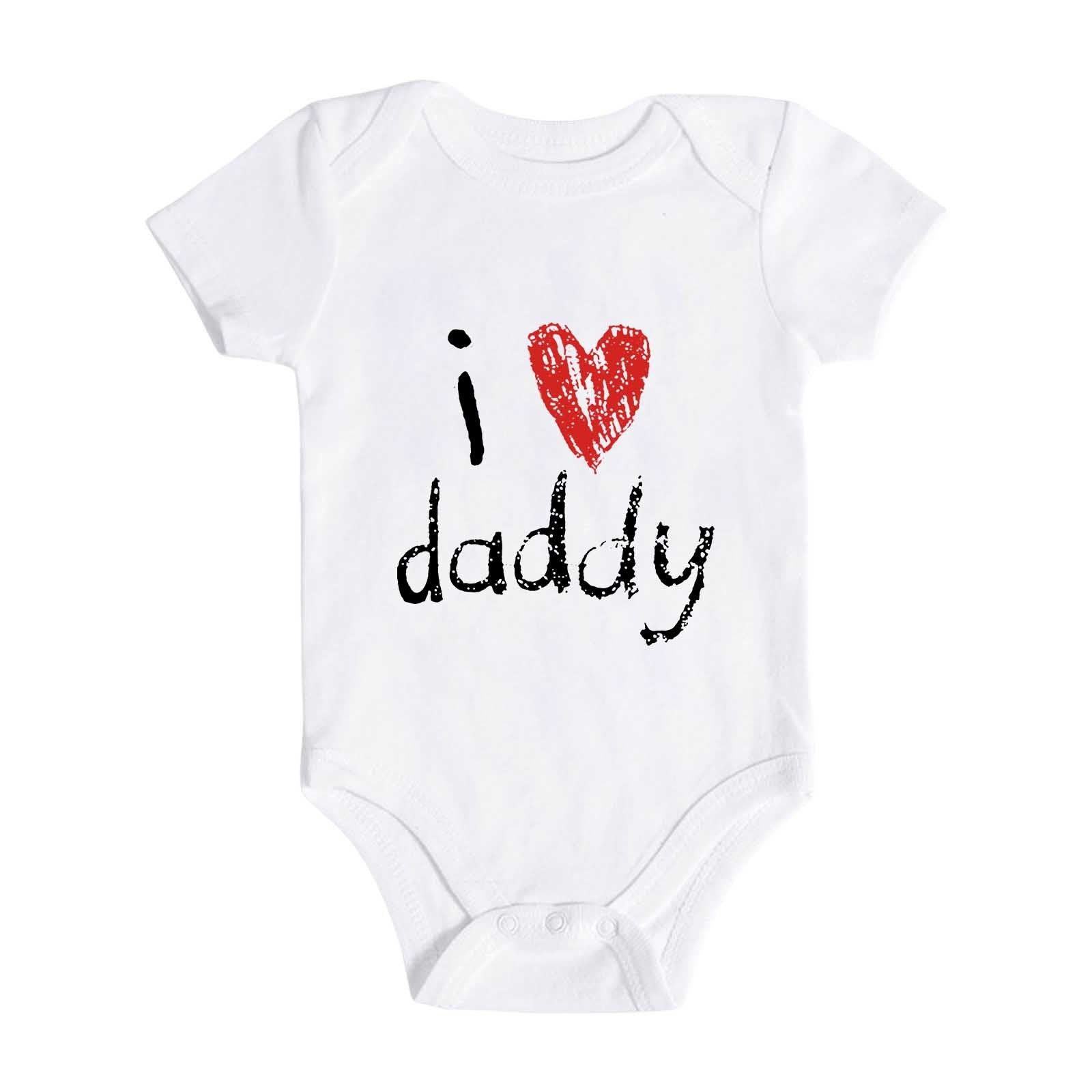 English Letter Printed Cotton Baby Romper - Cindi Book