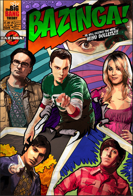 TBBT Wooden Puzzle - Cindi Book