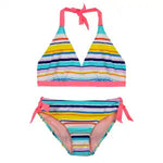 Colorful Neck-hanging Bikini Swimwear - Cindi Book