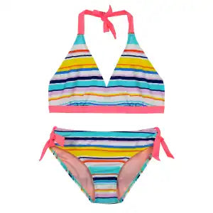 Colorful Neck-hanging Bikini Swimwear - Cindi Book