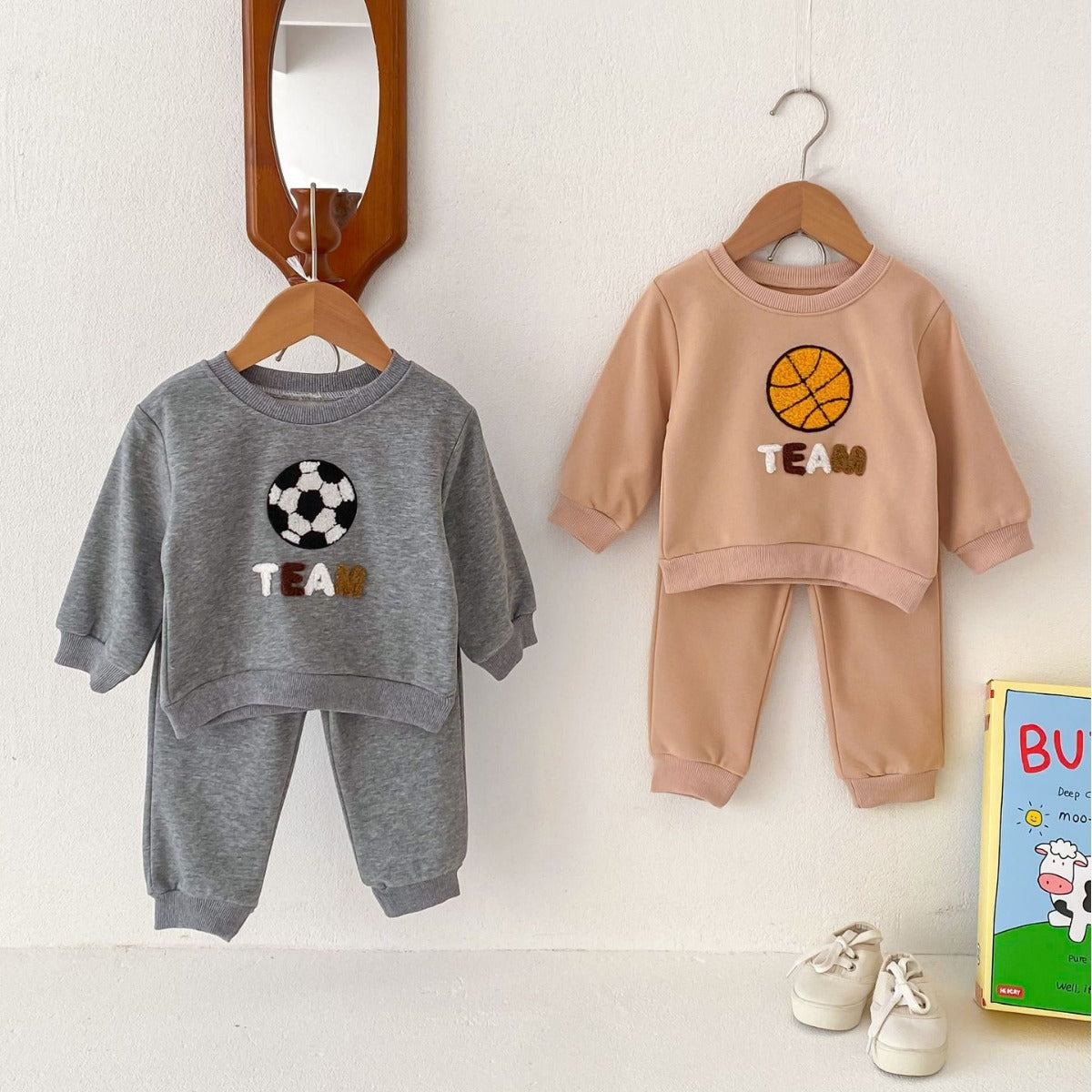 Ins Korean Style Baby Suit Spring And Autumn - Cindi Book