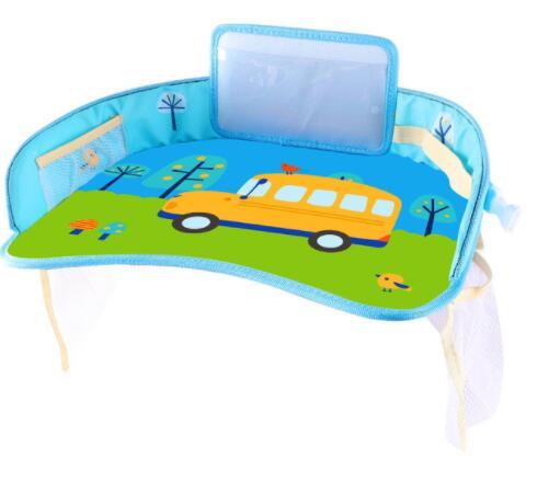 Children's toys storage waterproof table pouch car storage table dining table tray waterproof toy table - Cindi Book