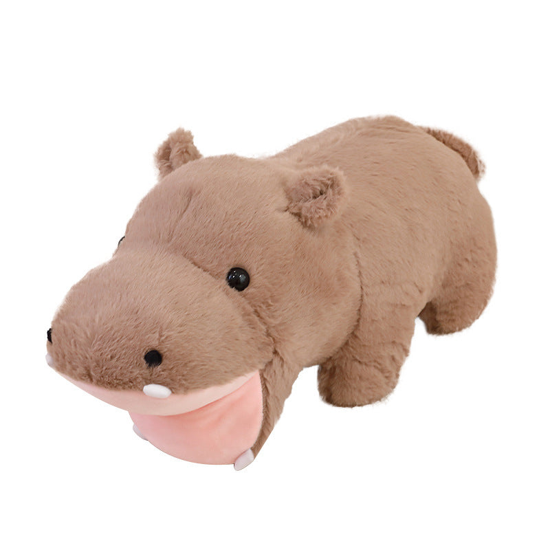 Cute Fat Hippo Plush Doll Doll Pillow Cushion - Cindi Book