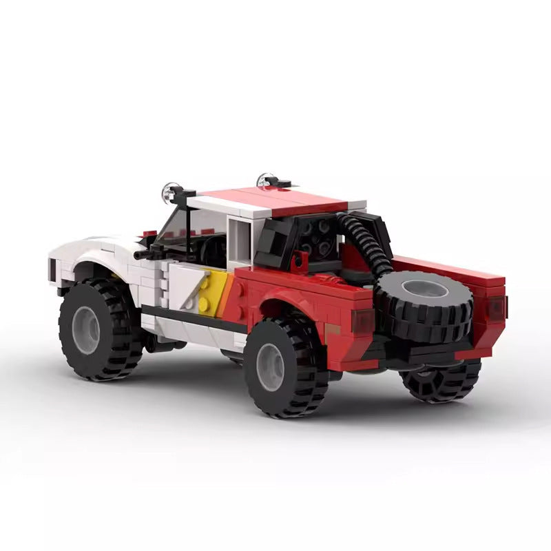 Compatible With Small Particles Diy Assembled Building Block Toys Truck Trolley Model Gift Decoration - Cindi Book