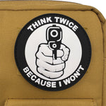 THINK TWICE BECAUSE I WON'T THINK TWICE Before Chapter PVC Flexible Glue Armband - Cindi Book