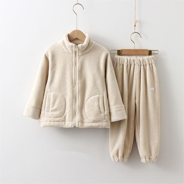 Children Clothes Kids Suit Warm Sweater Girl Fleece Hoodies - Cindi Book