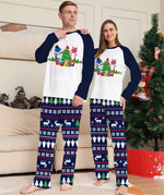 Family Matching Christmas Pajamas Set Xmas Long Sleeve Sleepwear Nightwear For Couples Kids Baby - Cindi Book