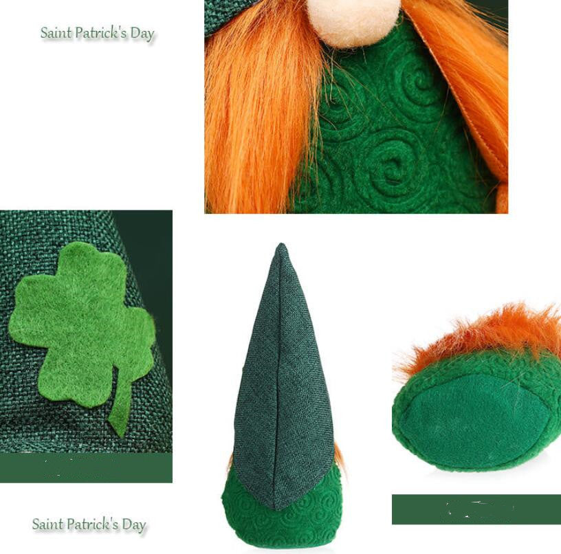 Irish St Patrick's Day Legless Gnome - Cindi Book