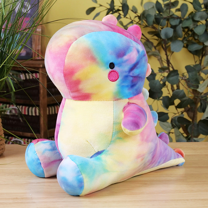 Dinosaur Plush Toy Girl Heart Pillow Doll - Cindi Book