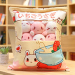 A Big Bag Of Snack Doll Cute Doll Sleeping Pillow For Girl Ankle Biter Pillow - Cindi Book