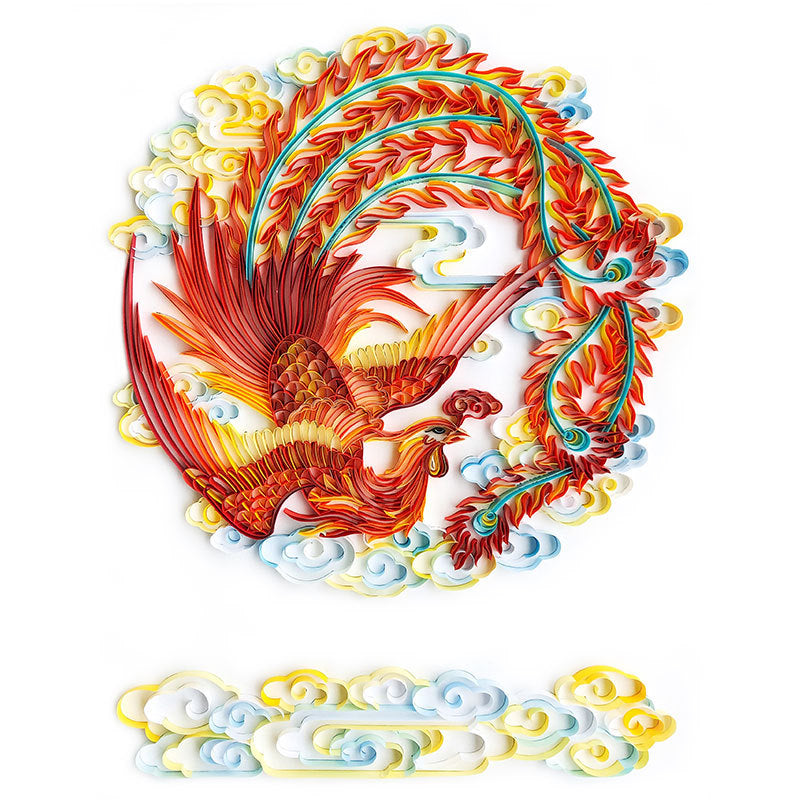 Quilted Paper Illustration Material Package Set Lobby Decoration Painting Slot - Cindi Book