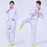 Karate White Suit Taoist Robe Suit - Cindi Book