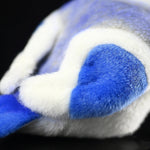 Gray Blue Tit Fat Chirp Plush Toy - Cindi Book