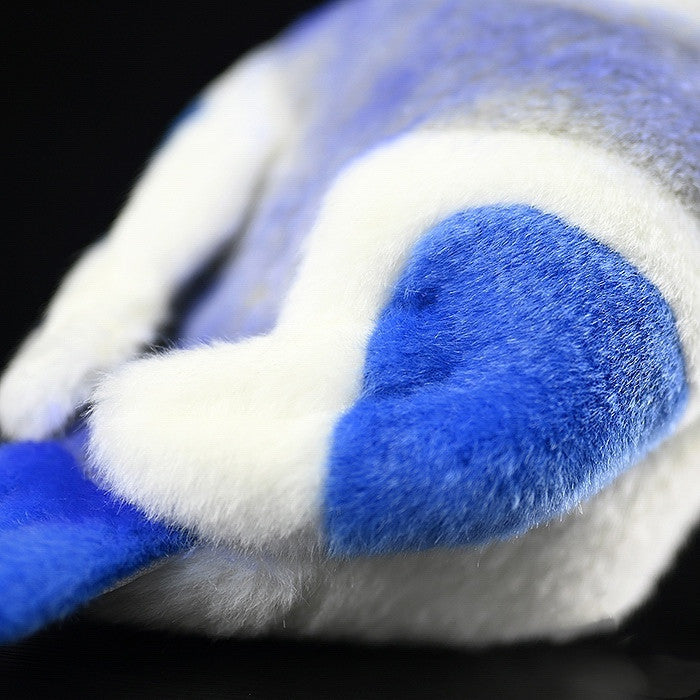 Gray Blue Tit Fat Chirp Plush Toy - Cindi Book