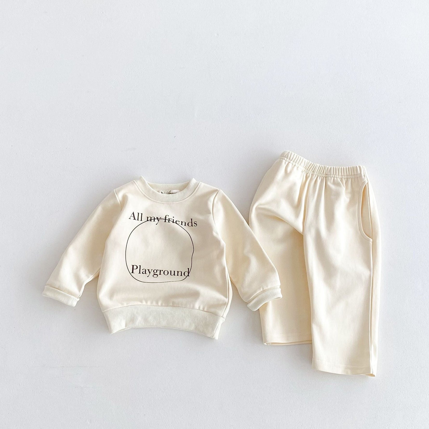 Children Straight-leg Trousers Two-piece Suit - Cindi Book