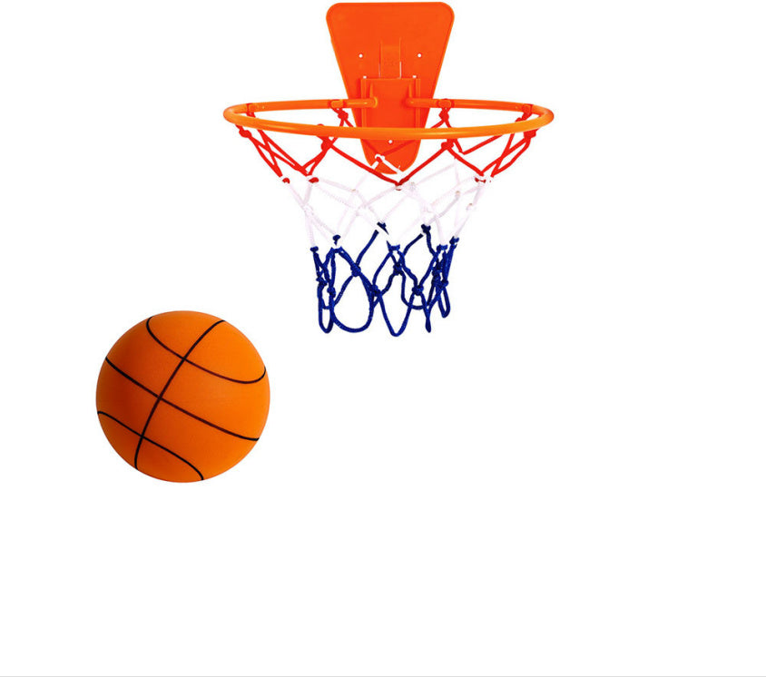 Silent High Density Foam Sports Ball Indoor Mute Basketball Soft Elastic Ball Children Sports Toy Games - Cindi Book