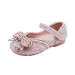 Bow Baby Princess Children's Single-layer Shoes - Cindi Book