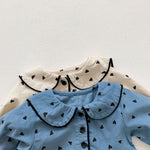 Baby Onesie Autumn Corduroy Baby Suit - Cindi Book