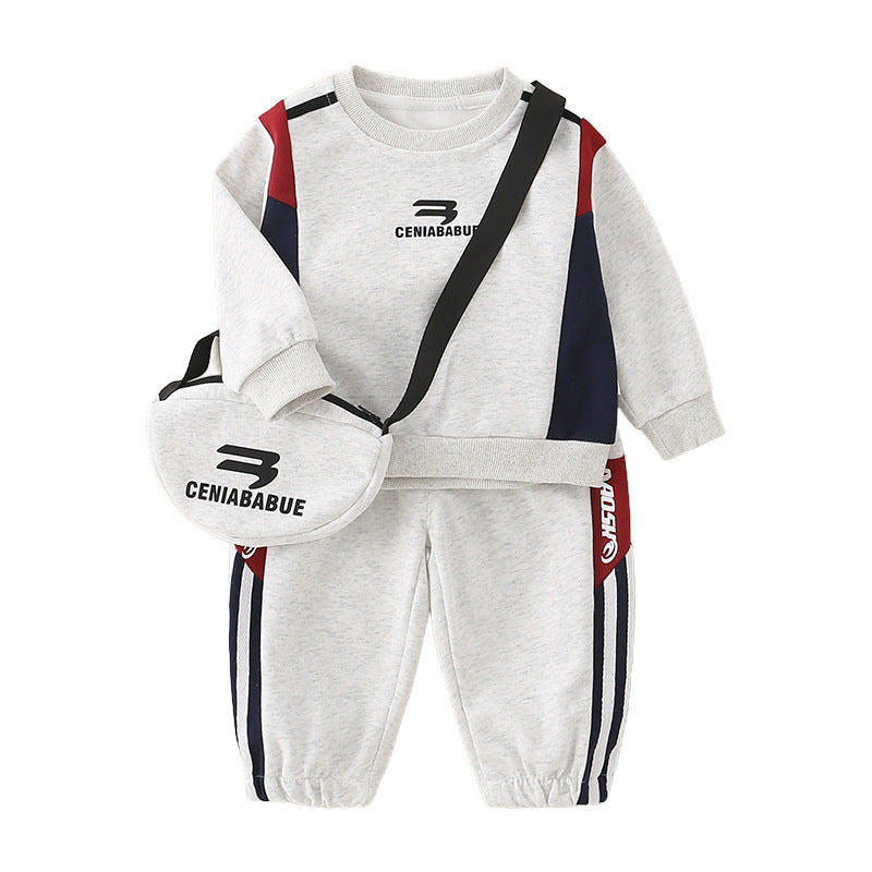 Cotton Children's Suit Casual And Comfortable Autumn Clothes - Cindi Book