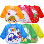 Children's Gown Long Sleeve Kids Waterproof Meal Baby Apron Painting Clothes Bib Protective Clothing - Cindi Book