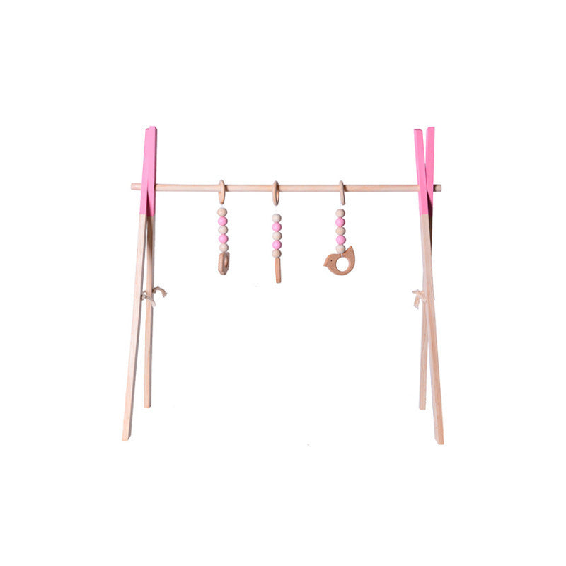 Wooden Baby Infant Fitness Frame Decorative Toys - Cindi Book