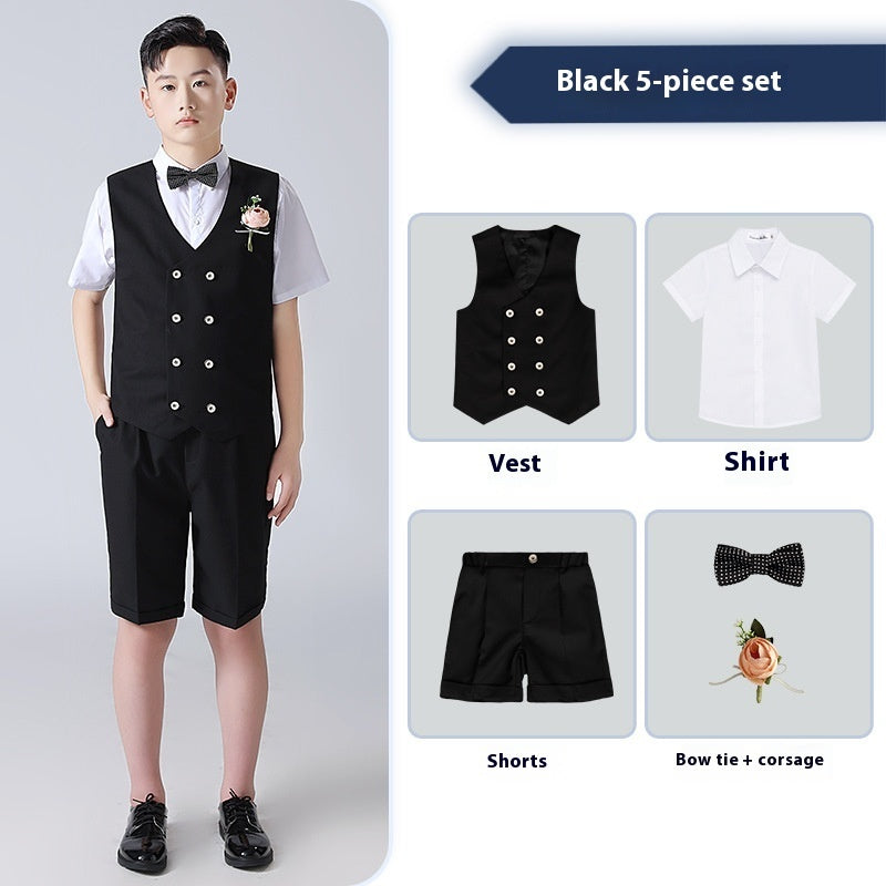 Boys' Plus-sized Plus Size Suit Performance Dress - Cindi Book