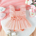 Jumpsuit Baby Net Skirt Princess Poris Dress Baby Skirt Baby Body Pants Jumpsuit - Cindi Book