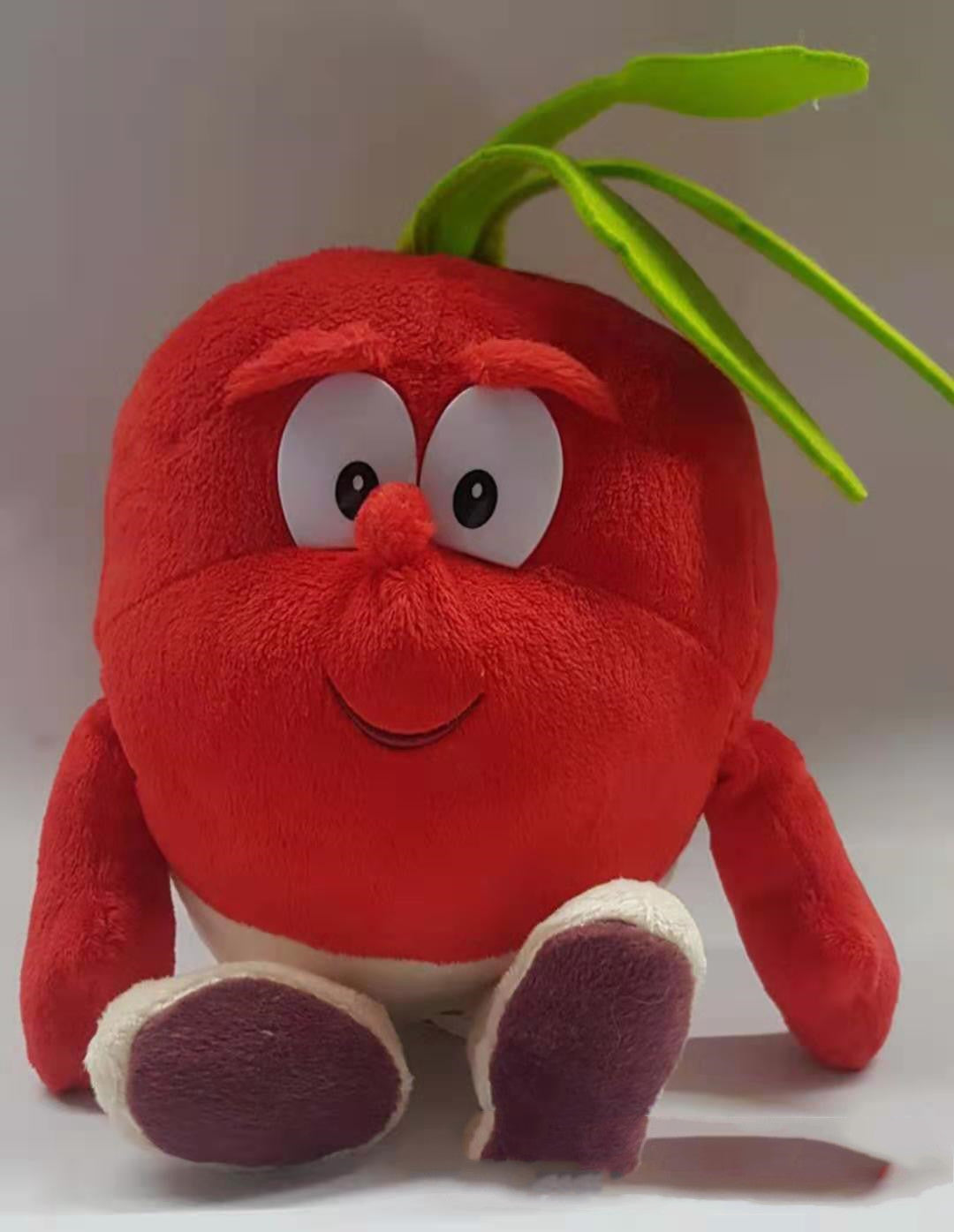 Vegetables and Fruits, Pumpkin and Watermelon Plush Toys - Cindi Book