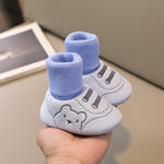 Baby Cloth Shoes Simple Baby Indoor Non-slip Toddler Shoes - Cindi Book