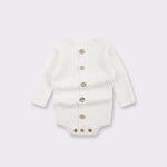 Knitted Sweater Baby Bodysuit One-piece Baby Wear - Cindi Book