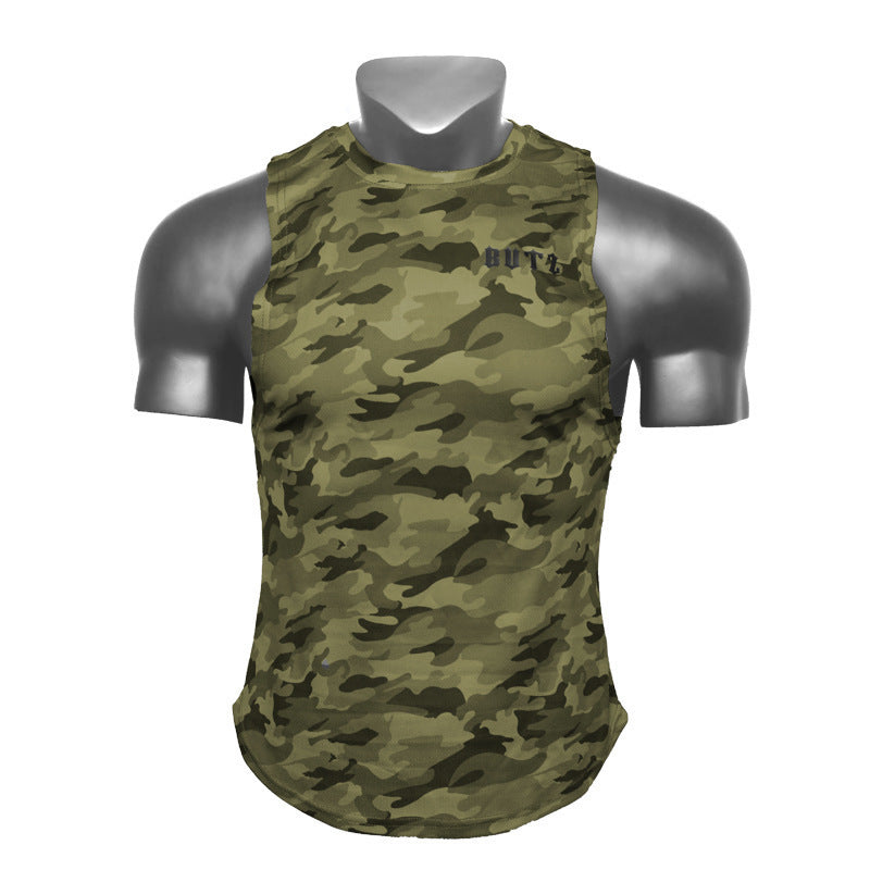 Summer New Loose Men's Sports Fitness Vest - Cindi Book