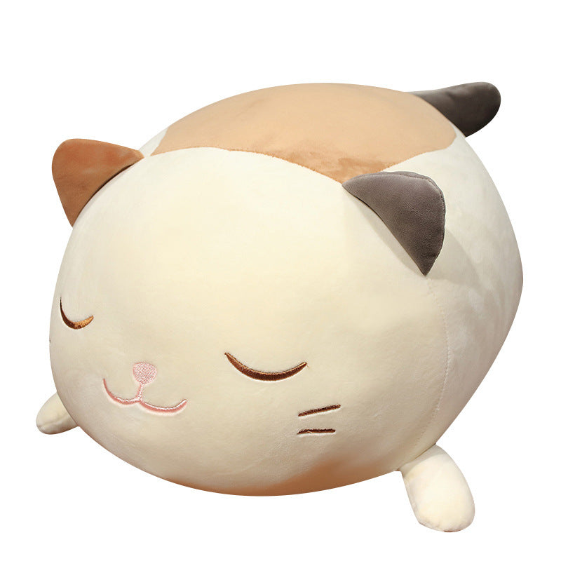 Cute Lying Lazy Cat Doll Plush Toy - Cindi Book