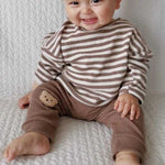 Cute And Comfortable Striped Top For Babies - Cindi Book