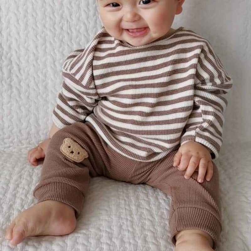 Cute And Comfortable Striped Top For Babies - Cindi Book
