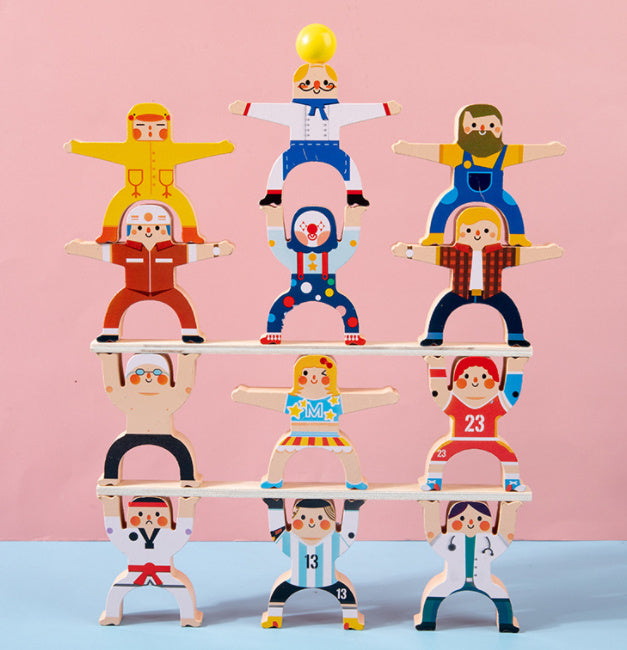 Stacked high block toys - Cindi Book