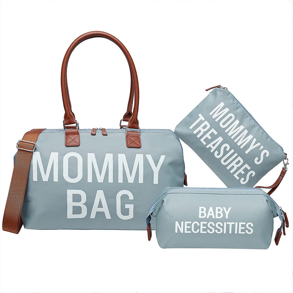 3-piece Portable Bag Set For Moms On Trips - Cindi Book