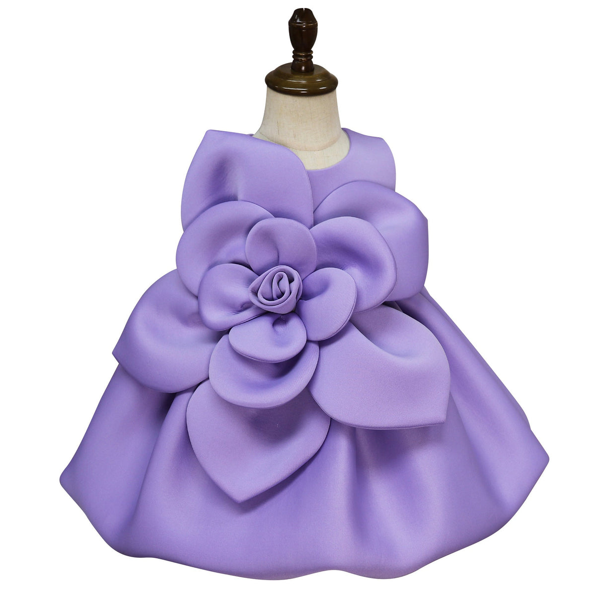 Big Flower Little Girl Dress - Cindi Book