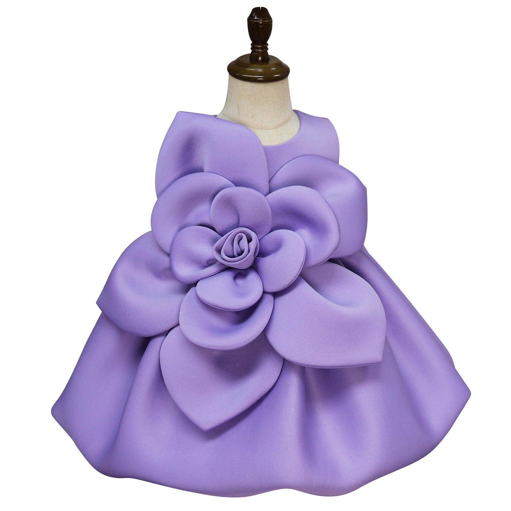 Big Flower Little Girl Dress - Cindi Book