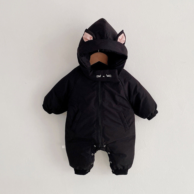 Baby Jumpsuit Baby Thick Winter Clothes - Cindi Book