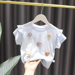 Thin Children's Summer Clothing Baby Summer Clothing Top - Cindi Book