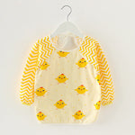 Baby Dinner Coverall Bib Spring And Autumn Long Sleeve Apron - Cindi Book